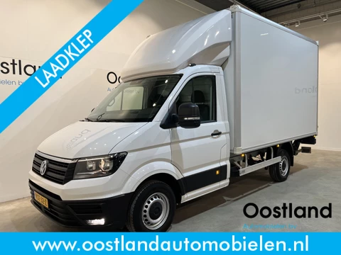 Volkswagen Crafter 35 2.0 TDI L3 140 PK Bakwagen / Dhollandia Laadklep / Meubelbak / Euro 6 / Airco / Cruise Control / CarPlay / Navigatie / 3-Zits / 42.400 KM !!