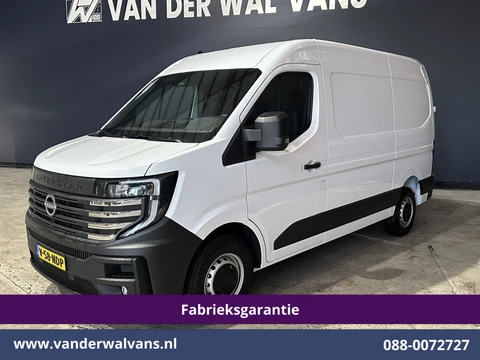 Renault Master 2.3 dCi 131pk L2H2 Fabrieksgarantie Euro6 Airco | LED | Apple Carplay | Cruisecontrol | Android Auto Parkeersensoren, Bijrijdersbank, 2500kg trekvermogen