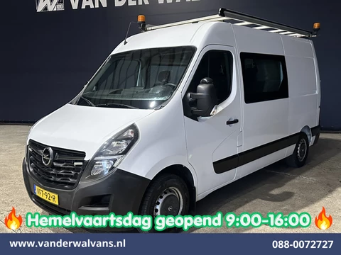 Opel Movano 2.3 Turbo 150pk L2H2 Dubbele Cabine Inrichting Euro6 Airco | Imperiaal | 2500kg Trekhaak | Camera | Navigatie 5-Zits, LED, Cruisecontrol, Parkeersensoren