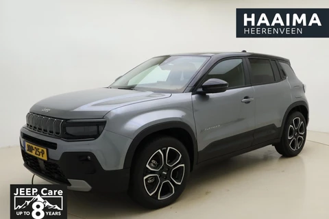 Jeep Avenger 1.2 e-Hybrid Summit | Panoramadak | Adaptive Cruise Control | JBL Audio | Stoelverwarming | Trekhaak | Climate Control | Navigatie | Elektrische achterklep
