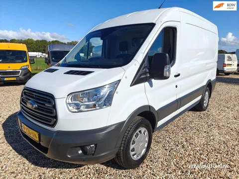 Ford Transit 350 2.0 TDCI L2H2 Trend , Apk 9-2027 , 1e Eig , Ex overheid , Euro 6 , Airco, Camera , cruise , in pracht staat.