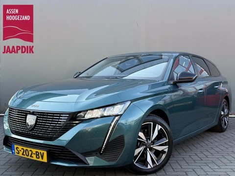 Peugeot 308 SW BWJ 2023 1.2 131 PK PureTech Allure TREKHAAK | FULL LED | HALF LEDER | KEYLESS | 360 CAMERA | CARPLAY + ANDROID | NAVI | CLIMA | CRUISE | LMV | PDC