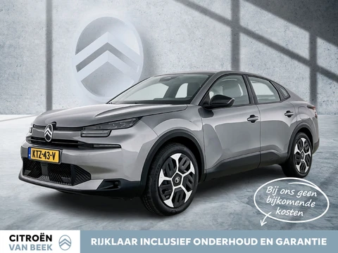 Citroën ë-C4 X Plus 156pk Extended range 54 kWh | Navigatie | Camera | Parkeersensor |