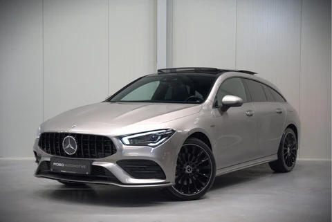 Mercedes-Benz CLA Shooting Brake 250 e Premium | Panoramadak | Stoelverwarming | Multibeam LED | Keyless | Camera | Ambiance Verlichting | Cruise Control | SOH 95,87%