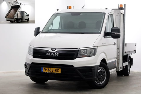 MAN TGE 5.180 2.0 177pk E6 L2H1 Kipper Dubbel Lucht Trekhaak 3500kg 06-2018