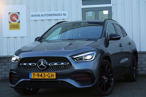 Mercedes-Benz GLA 250 e AMG Edition Plug in hybride*Perfect Onderh.*Sfeerverl./Leder/Stoelverw./Camera/LED/Elek. Achterklep/DAB/Standkachel/Rijstrook/Parkeersens.V+A/20 inch LM*