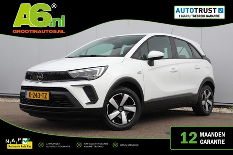 Opel Crossland 1.2 Edition NIEUW MODEL Carplay Android Navigatie Airco Cruise Control Rijstrooksensor