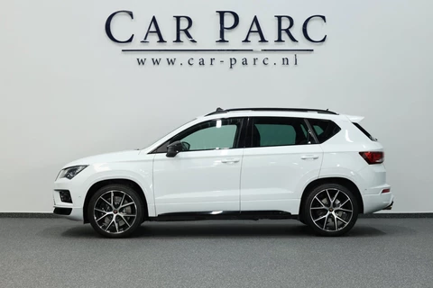 Cupra Ateca 2.0 TSI 4DRIVE 300+PK LED/VIRTUAL/SFEER/BEATS/PANO/KUIP+ALCANTARA+S.VERWARMING/19" LMV/CAM/ACC/ECC/12 MDN GARANTIE!