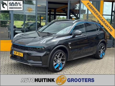 Lynk & Co 01 1.5 PHEV Hybrid 261 pk - schuif/kanteldak - Zwarte hemel - Nw Model!!!