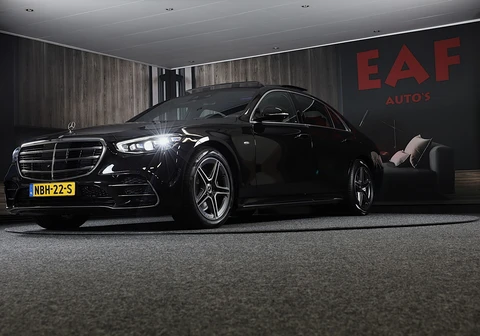 Mercedes-Benz S-klasse 580 e 4MATIC Lang AMG Line / Chauffeurspakket Plus / Massage / Koptelefoons / Head Up / Pano / 360 Camera
