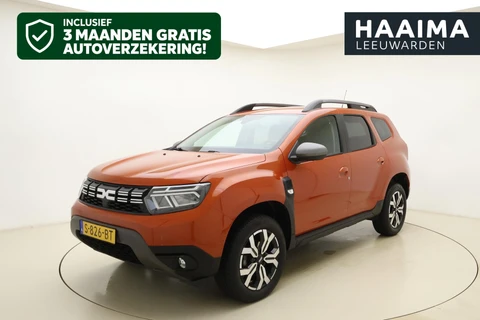 Dacia Duster 1.3 TCe 150 Journey Automaat | Navigatie | Camera | Keyless | Dakrails | Weinig kilometers | Hoge instap | Lichtmetalen velgen