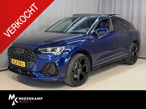 Audi Q3 Sportback 45 TFSI e S Edition 20"/Panoramadak/Leder/Dodehoek/360 camera/Keyless/Sfeerverlichting/Camera/Elektrische klep