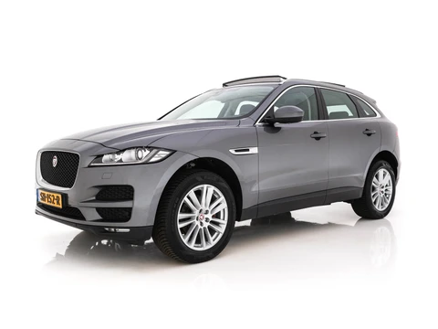 Jaguar F-PACE 2.0 Portfolio AWD 20d Aut. *PANO | LEATHER | XENON | DIGI-COCKPIT | KEYLESS | CAMERA | MERIDIAN-SOUND | HEATED-COMFORTSEATS | NAVI-FULLMAP | SHIFTPADDLES | ECC | PDC | CRUISE | 19''ALU*