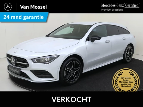 Mercedes-Benz CLA-klasse Shooting Brake 250 e AMG-Line / Stoelverwarming / Achteruitrijcamera / Rij-Assistentie / Easypack-Achterklep / Sfeerverlichting /