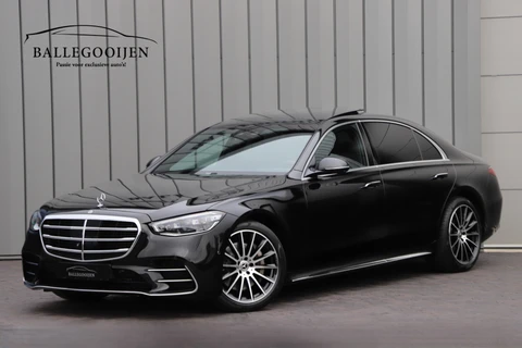 Mercedes-Benz S-Klasse 400d AMG 4MATIC Lang | 331PK | Luchtvering | Massage | Head-up | Keyless-go | Distronic+ | Leder exclusief | 2021.