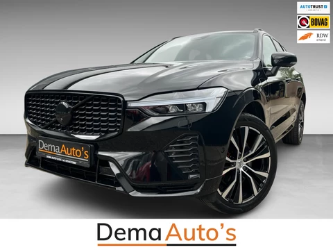Volvo XC60 2.0 T8 AWD R-DESIGN BLACK-LINE BJ2023 455PK SOH 98,54% LUCHTVERING/ PANO/LEDER/H&K/H-UP/360CAM