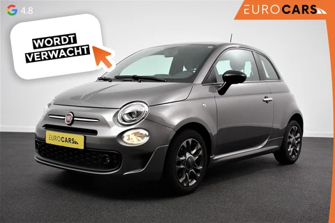 Fiat 500 1.0 Hybrid Sport Navigatie Half Lederen Bekleding Airco Dab Cruise Control Lichtmetalen Velgen Sportstoelen
