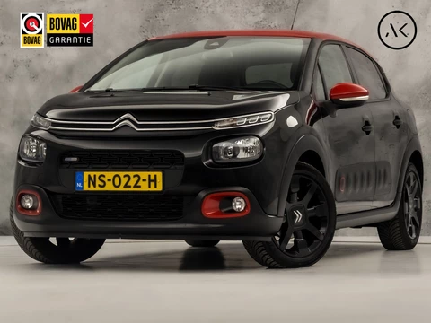 Citroën C3 1.2 PureTech S&S Shine Automaat (APPLE CARPLAY, GROOT NAVI, CAMERA, GETINT GLAS, SPORTSTOELEN, LM VELGEN, CRUISE, NIEUWE APK, NIEUWSTAAT)