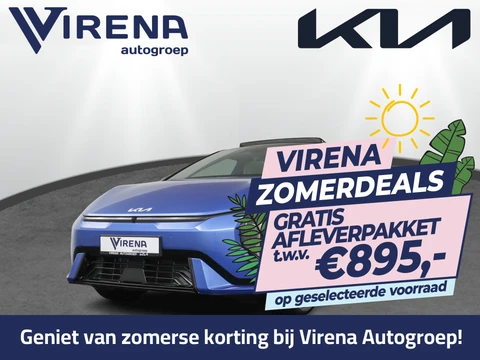 Kia EV4 Hatchback GT-PlusLine 81.4 kWh - DEMO - Head-up Display - 360 Camera - Stoelverwarming/ventilatie - Glazen Schuif-/kanteldak - Elektrisch verstelbare voorstoelen - Dodehoekcamera - - Fabrieksgarantie tot 10-2032 - Direct leverbaar!