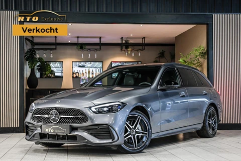 Mercedes C-klasse Estate 300 e AMG Pano|Camera|Night|HUD