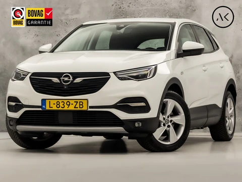 Opel Grandland X 1.6 Turbo Hybrid Elegance 228Pk Automaat (SOH 90,5%, APPLE CARPLAY, GROOT NAVI, 360 CAMERA, SPORTSTOELEN, KEYLESS, CRUISE, LANE ASSIST, NIEUWSTAAT)