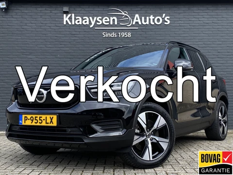 Volvo XC40 Recharge Plus 70 kWh 232 pk | 1e eigenaar | dealer onderh. | navigatie | stoel/stuurverw. | camera | sportstoelen