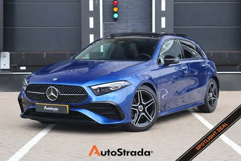 Mercedes A-Klasse A180 AMG-Line | 2024 | PANO | HUD | 360° | MEMORY | KEYLESS | SFEER | NL AUTO | 1e EIGENAAR