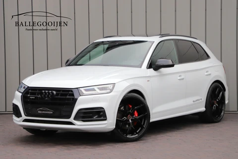 Audi Q5 55 TFSI e quattro Competition | 367PK | Luchtvering | Keyless-go | Pano | Sfeerverlichting | Acc | Virtual-cockpit | Standkachel | 2020.