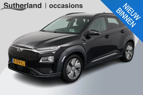 Hyundai Kona EV Premium 64 kWh | SOH 100 % | Lederen Interieur | Warmtepomp | Navigatie | VERWACHT! |