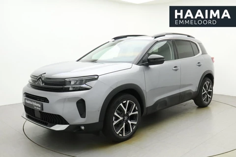 Citroen C5 Aircross 1.2T 130pk Automaat Shine | Panorama schuif-/kanteldak | Lederen bekleding | Memory stoel | Elektr. achterklep | 19'' velgen | SNEL LEVERBAAR!