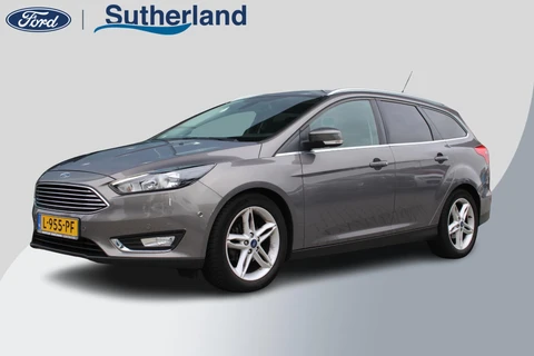 Ford Focus Wagon 1.0 Titanium | Riem Vervangen! | Trekhaak | Dealeronderhouden | Stoelverwarming | Navigatie | Cruise Control |