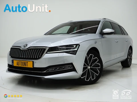 Škoda Superb Combi 1.4 TSI iV Laurin & Klement | Panoramadak | Leder | Massage | Canton | Stoelkoeling | 360 | Keyless | Sfeerlicht