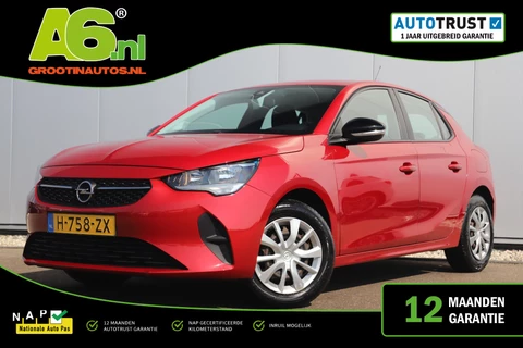 Opel Corsa 1.2 Edition NIEUWE DB RIEM! Radio Bluetooth Airco Cruise Control Rijstrooksensor Peperoncino Red Metallic!