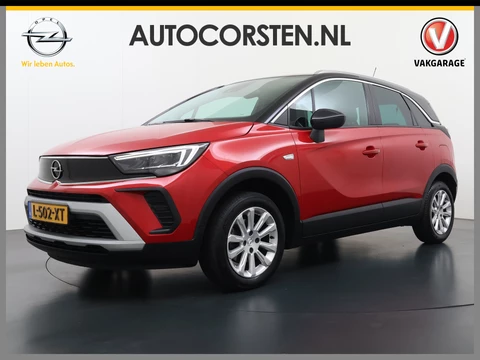 Opel Crossland 1.2T 131PK Automaat Stoel+Stuurverwarming AGR-Comfort Stoel 360°Camera Apple Carplay Android Auto Navi EccElegance Cruise Control Pdc Isofix DAB Bluetooth Lane Assist Led Lmv Regen-Lichtsensor