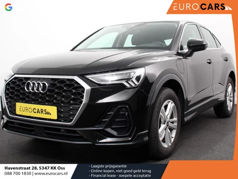 Audi Q3 Sportback 45 TFSI e 245pk PHEV S-tronic Attitude Navigatie Parkeersensoren Adaptive Cruise Control Stoelverwarming Ledverlichting Virtual Cockpit Climate Control