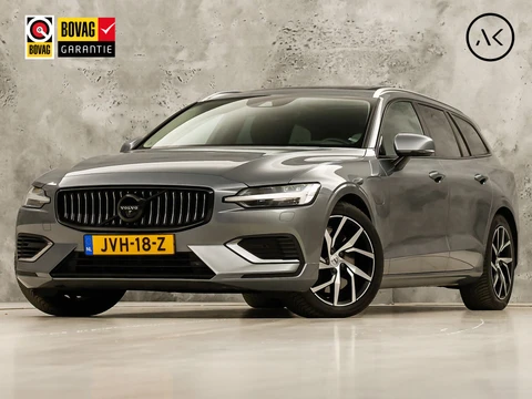 Volvo V60 2.0 T8 Twin Engine AWD Inscription 391Pk Automaat (SOH 84%, PANORAMADAK, GROOT NAVI, MEMORY SEATS, GETINT GLAS, STUUR/STOELVERWARMING, CAMERA, TREKHAAK, ELEK ACHTERKLEP, NIEUWSTAAT)