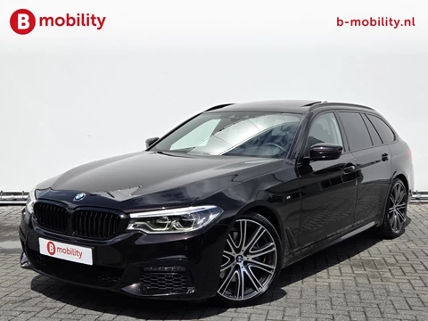 BMW 5 Serie Touring 530i High Executive M-Sport 'Almadinbraun' Head-Up Trekhaak NL Auto! | Panoramadak | Achteruitrijcamera | Comfortstoelen | Stoelverwarming