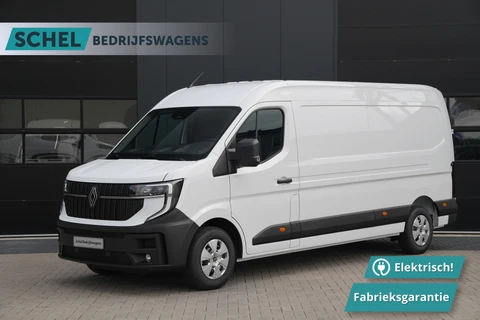 Renault Master E-Tech T35 L3H2 Advance Long Range 87 kWh 143pk - Navi - 1+1 - Camera - Betimmering - Stoelverwarming - Blind Spot - 270 GR deuren - Rijklaar
