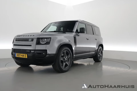 Land Rover Defender 3.0 D300 110 X-Dynamic - Grijs Kenteken | Luchtvering | Leder+Memory | Dig. Cockpit | 360*+PDC | Meridian | Nav+App.Connect | Winterpack | V