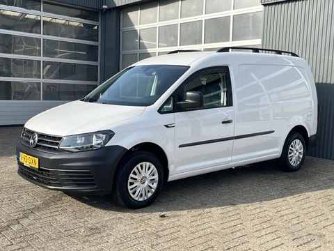Volkswagen Caddy 2.0 TDI L2H1 Maxi 102pk DSG Automaat Airco Trekhaak 1500kg trekgewicht Telefoonverbinding Achterruitrij camera Achterklep Schuifdeur Stuurwielbediening Euro 6