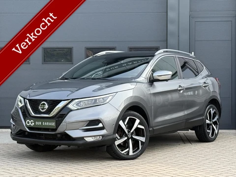 Nissan Qashqai 1.2 Tekna +|360 Camera|Leer|Pano|Trekhaak|NAP