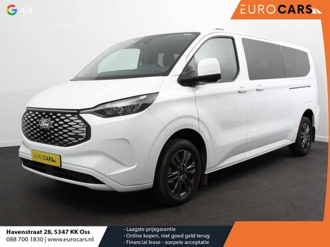 Ford e-Transit Custom 340 L2H1 Limited 65 kWh 8 persoons Automaat Cruise Control Airco Lichtmetalen Velgen