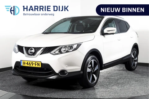Nissan QASHQAI 1.2 116 PK N-Connecta | Panodak | Afn. Trekhaak | Cruise | 360 camera | PDC | NAV | Auto.Airco | LM 18" | All Seasons |