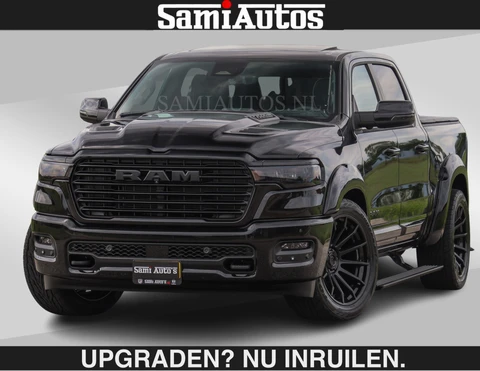 Dodge Ram Pick-Up BOM VOL | Night Premium | €79950,- excl | Full Option | De Meest Luxe in zijn Klasse | Comfortabele Dubbele Cabine met Royale 5 Zitplaatsen | BPM vrij | Nu Leverbaar uit Voorraad | Voorraad Nr 2287 - 3384 | De specialist in Amerikaanse pick‑ups in Nederland en Europa.