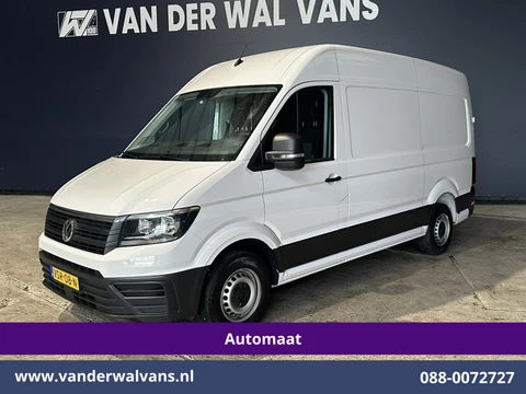 Volkswagen Crafter 2.0 TDI 141pk Automaat L3H3 L2H2 Euro6 Airco | Navigatie | Apple Carplay | 3000kg Trekhaak Android Auto, Cruisecontrol, Bijrijdersbank