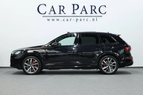 Audi Q7 60 TFSI e quattro Competition 456+PK 3x S-LINE/VIRTUAL/LUCHT/LEDER+S.VERWARMING+MEMORY/21"/ACC/12 MND GARANTIE!
