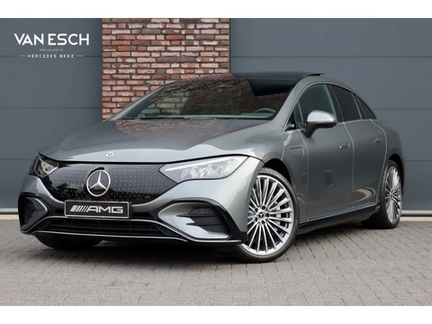 Mercedes-Benz EQE 300 AMG Line 90 kWh | Luchtvering | Distronic | Panoramadak | Memory | Warmtepomp | Keyless Go | Camera | Dodehoekassistent |
