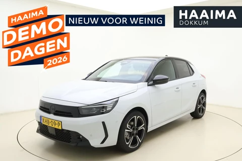 Opel Corsa 1.2 Turbo Ultimate 17'' lichtmetalen velgen | LED matrix verlichting | Alcantara bekleding | Camera | Stoelverwarming | Navigatie | Keyless | Stoelmassage