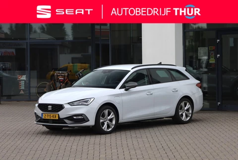 SEAT Leon Sportstourer 1.4 TSI eHybrid PHEV FR PL €620 p/m* | SOH 96% | 204PK / 150kW, Achteruitrijcamera (rear view), adaptief onderstel (dcc), safe & driving XL, adaptieve cruise control (acc), dodehoek sensor (side assist), park assist, parkeersensoren voor en achter (pdc), LED koplampen, ambiente verlichting meerkleurig, Apple Carplay / Android Auto, keyless start & entry, licht- en regensensor,  dimmende binnenspiegel, stoel- en stuurwiel verwarming, alarm systeem, dynamische stuurbekrachtiging, draadloos telefoon laden