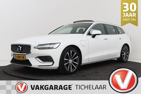 Volvo V60 2.0 T8 Twin Engine AWD Inscription | Panoramadak | CarPlay | Stoelventilatie & Verwarming | Memory | Pilot assist | PDC